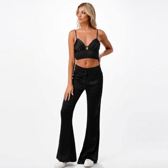 Pants - Stassie Satin Pants